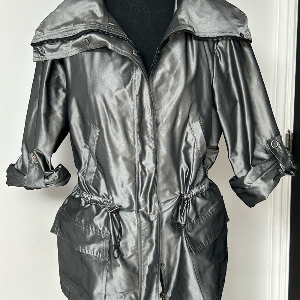 Women's Silver- Gray Jacket from Kenneth Cole